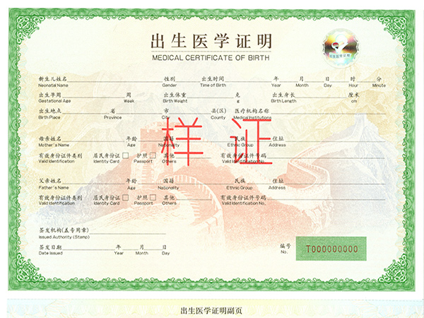 出生证明办理
